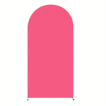 6FT Stretch Fabric Arch Cover with Bottom Zipper, 72 x 31.5-Inch Size and Eight Color Options