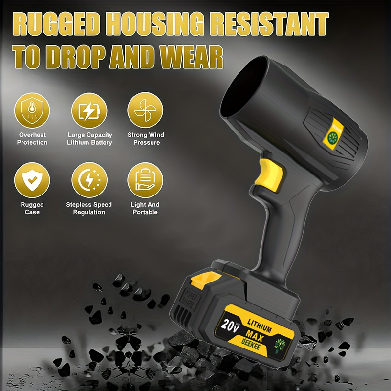 Cordless 3-in-1 Pole Saw, Mini Chainsaw and Blower Set in Yellow, Red-Black or Black Packages