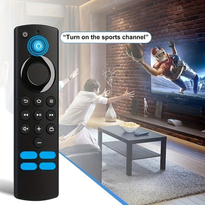 Alexa Voice Remote 6.0 for Fire TV Stick 4K, Backlit Buttons, Compact Design, Universal Smart Home Control