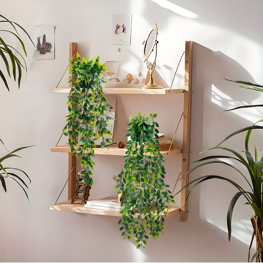 Hanging Artificial Greenery Vines in Eucalyptus, Fern and Mixed Styles with Six- or Eight-Pack Options