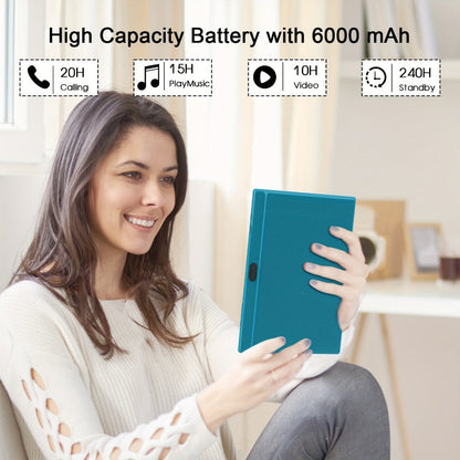 Android 15 Tablet 10 Inch, 12GB+6GB RAM 128GB ROM 1TB Expandable Storage, RK3562 Quad-Core, Dual Band 2.4G/5G WiFi, IPS Touch Screen, Long Battery Life - Fast Performance Pad for Work & Entertainment