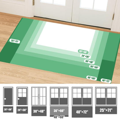 Chenille Doormat Absorbent Non-Slip Washable Indoor Outdoor Mat - Soft Shaggy Entryway Rug for Muddy Paws, Pets & Dogs | Machine Washable Front Door Mat in 18 Colors & 5 Sizes | Anti-Slip Rubber Backing