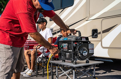 Portable Generator Gas Powered | Camping Emergency Tailgating Outdoor