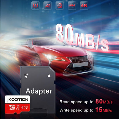 A1 C10 U1 Micro SD Card 5 Pack TF Memory Card 90MB/s High Speed 128MB to 128GB SDXC for Security Camera Drone Dash Cam Smartphone Tablet PC – Red & White Available