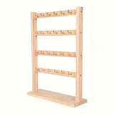 4-layer 24-hook jewelry rack