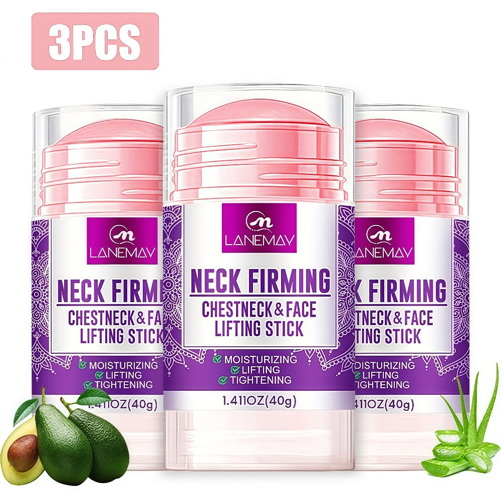 Retinol Collagen Face & Neck Firming Stick 3pcs Set - Anti Aging Lifting Tightening Moisturizing Skin Care Stick, Wrinkle Reducer Portable Daily Skincare for All Skin Types Women