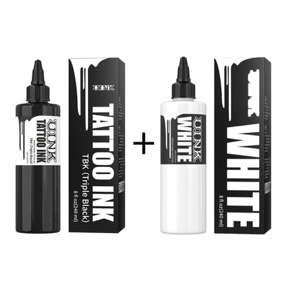 Tattoo Ink UINK 8.12oz 240ml Black, White or White Plus Triple Black Bottle Options with Item-Specific Color, Capacity and Bottle Choices