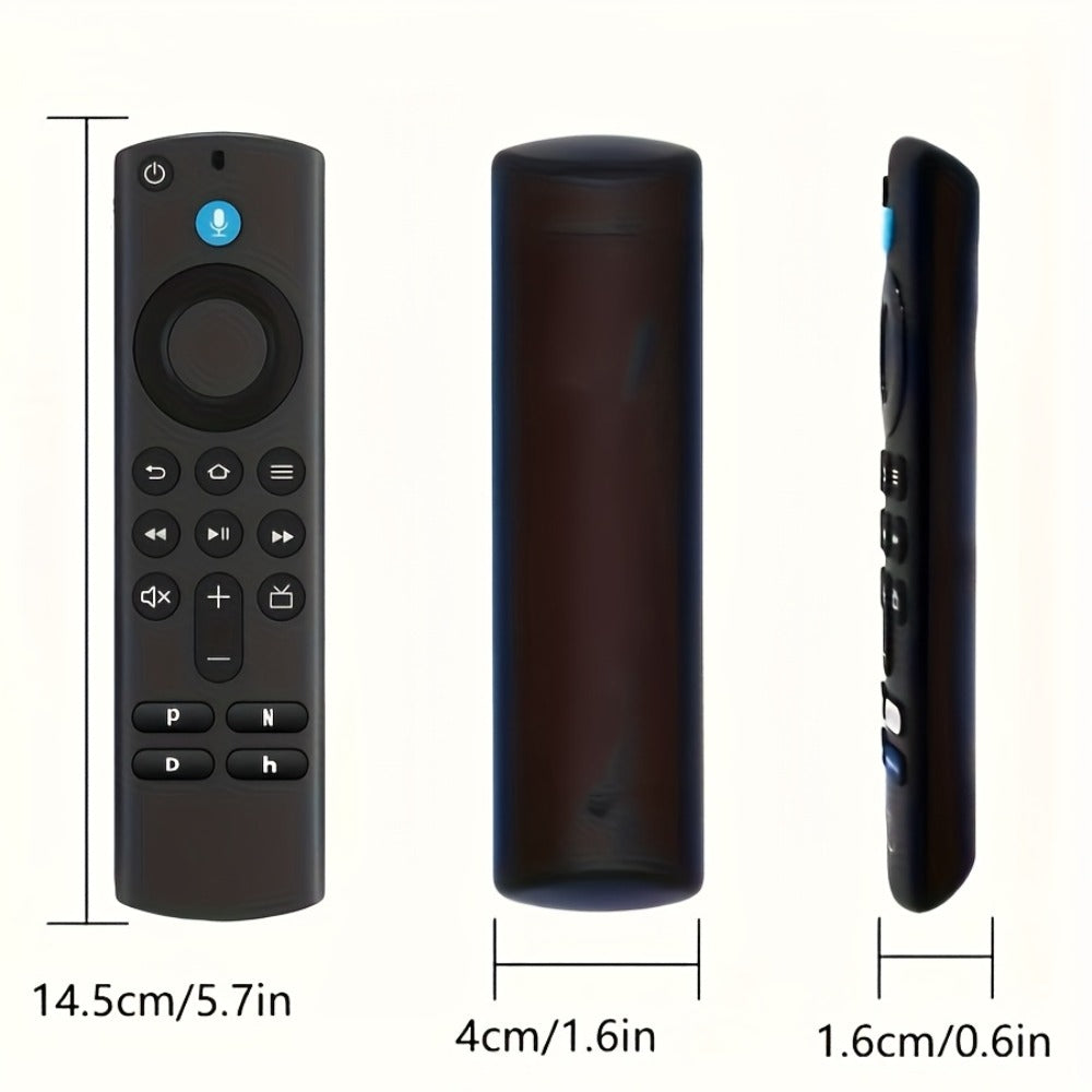 Amazon Fire TV Replacement Remote with Alexa Voice Search – Works with Fire TV Stick 4K Max Gen 1 2, Cube Gen 1 2 3, Stick Lite, Echo Show 15, All 2021+ Fire TV Models, Bluetooth Wireless
