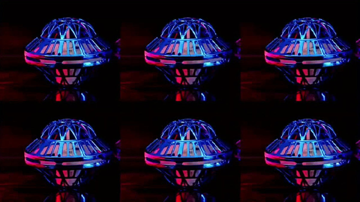UFO Flying Ball Toy Smart Sensor Hovering Drone Hexagonal Spinning Saucer with the Listed Color, Size or Set Options for Everyday Use
