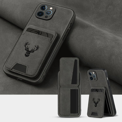 Folio Wallet Phone Case with Card Holder and Kickstand for Selected iPhone 11 through 16 Models