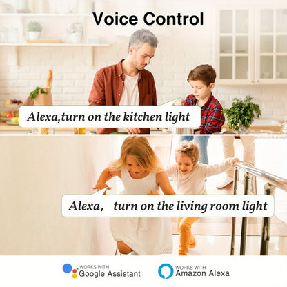 3-Way WiFi Smart Light Switch – Gosund Single-Pole & 3-Way Wall Switch, Works with Alexa & Google Home, Schedule, Timer, Voice & App Control, No Hub, Neutral Wire Required, FCC Certified (1/2/4 Pack)