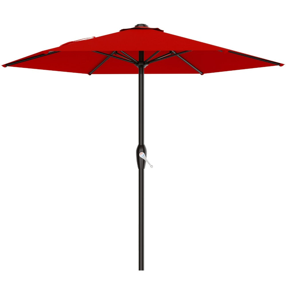 7.5-Foot Patio Umbrella with Easy Crank for Outdoor Shade and Protection detail image - detail view 17