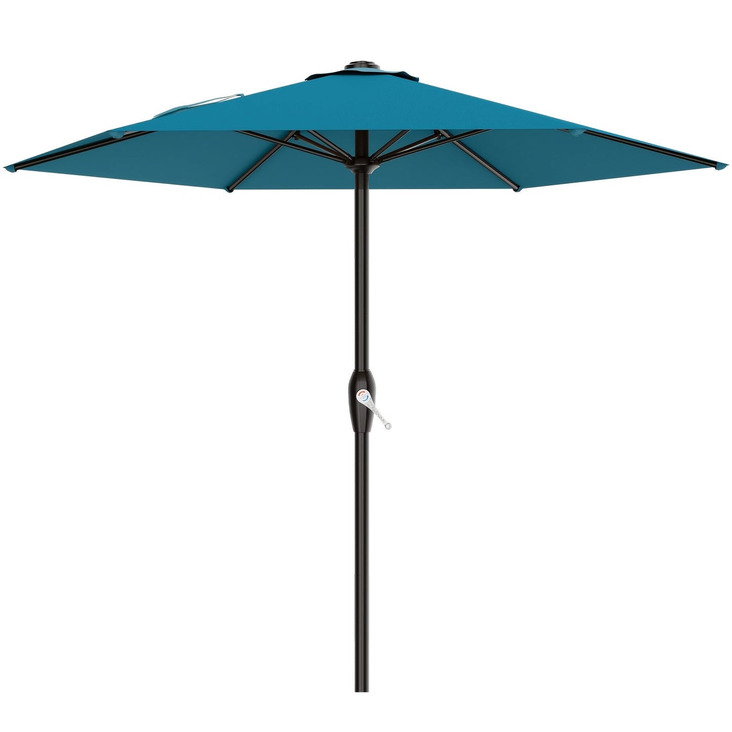 Patio Umbrella shown in the Lake Blue, 7.5FT option