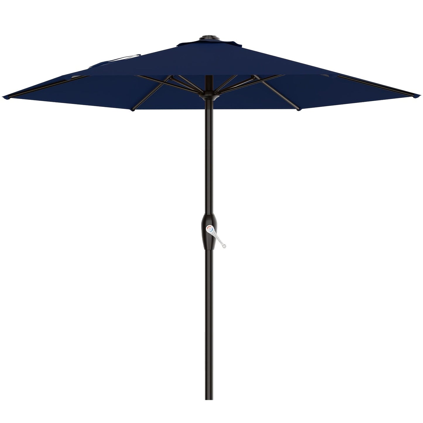 Patio Umbrella shown in the navy, 7.5FT option