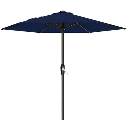 Patio Umbrella shown in the navy, 7.5FT option