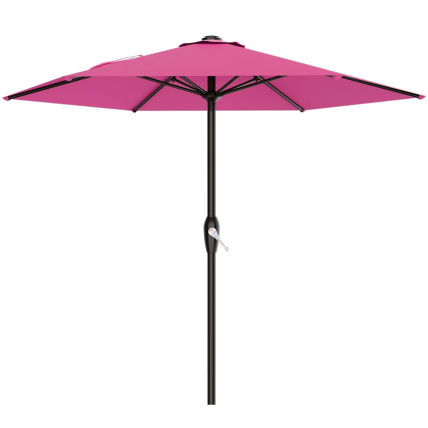 Patio Umbrella shown in the Rose Pink, 7.5FT option