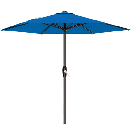 Patio Umbrella shown in the Royal Blue, 7.5FT option