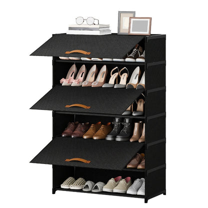 7-Tier Shoe Rack, Freestanding Shoe Storage Rack for Entryway detail image - detail view 4