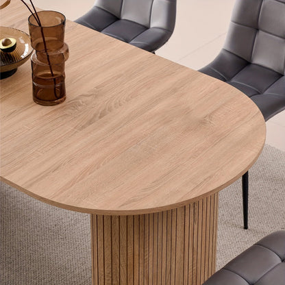 70.8-Inch Dining Table, Kitchen Dining Table for Work, Display, and Everyday Use detail image - detail view 17