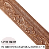 Carved copper