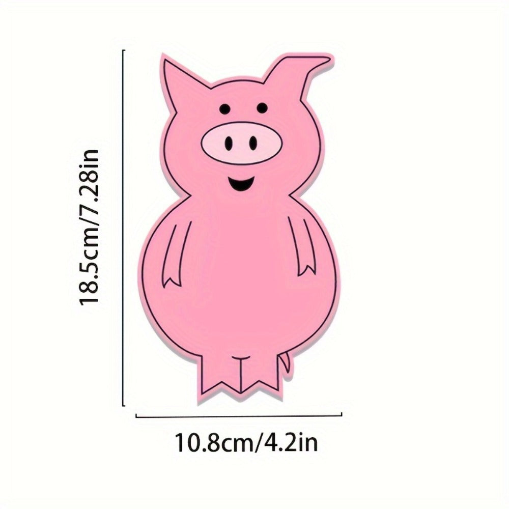 Elephant and Piggie Hand Puppets Plush Stuffed Animal Props for Storytelling, Classroom Teaching & Role Play, Interactive Read-Aloud Toy for Kids Toddlers, Birthday Gift – Pink Animal & Baby Elephant