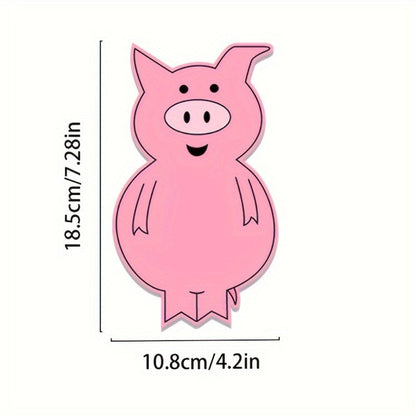 Elephant and Piggie Hand Puppets Plush Stuffed Animal Props for Storytelling, Classroom Teaching & Role Play, Interactive Read-Aloud Toy for Kids Toddlers, Birthday Gift – Pink Animal & Baby Elephant