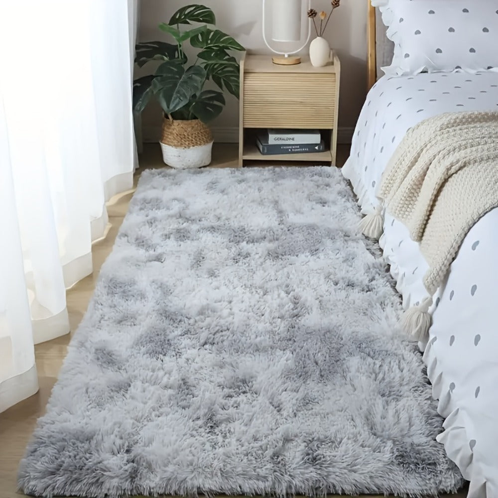 Fluffy Indoor Area Rug in Five Colors and Six Size Options for Living Room, Bedroom, Kitchen or Bathroom