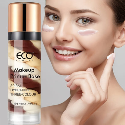 Brightening Face Primer 2-Pack with Squalane Pore Minimizer Moisturizing Even Skin Tone – Long-Lasting Matte Satin Makeup Base Conceals Imperfections for All Skin Types Women