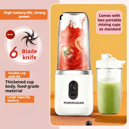 Portable Blender Rechargeable – Mini Personal Juicer for Smoothies, Milkshakes & Juice, USB Charging, Compact & Lightweight for Travel, Outdoor, Camping & Gym, Multiple Capacities & Colors