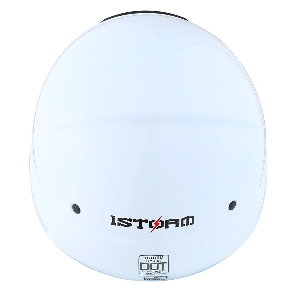 Motorcycle Helmet Convertible Full/Open-Face Shell with Detachable Mask, Smoked Shield, S-XL Sizes and Multiple Styles