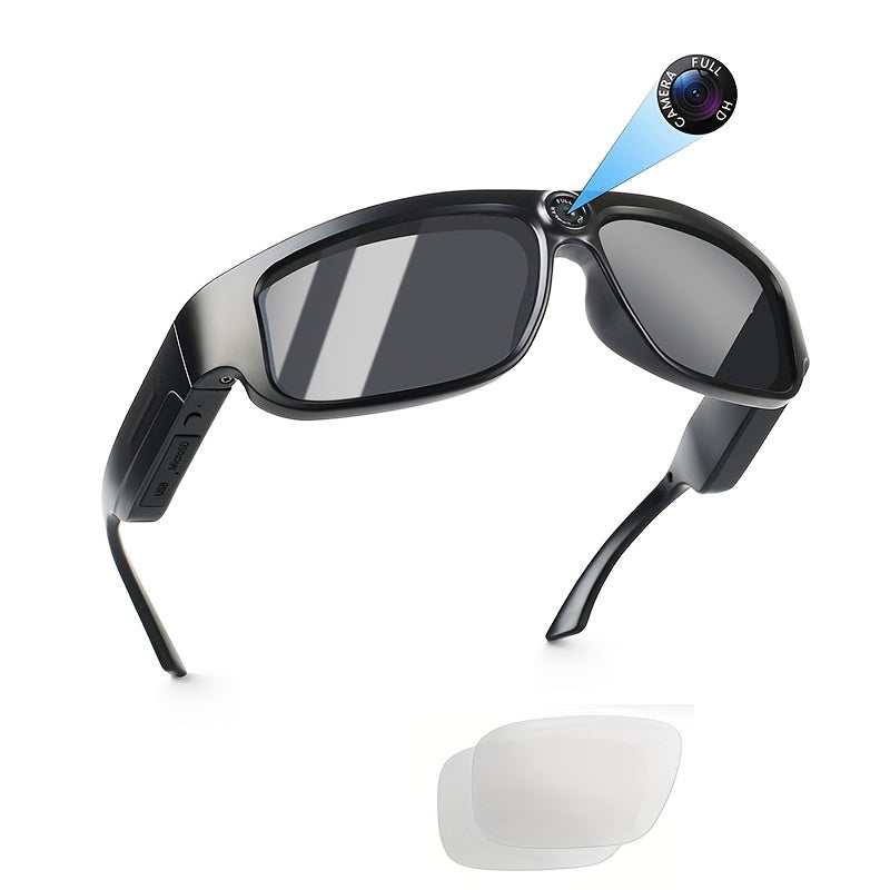 Dark-Lens Camera Glasses with A31, A33 and S36 Frame Models and Optional 64GB Card Bundles