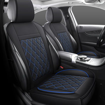Car Seat Covers Front Pair with Full-Surround High-Back Design and Fifteen Color or Pattern Options