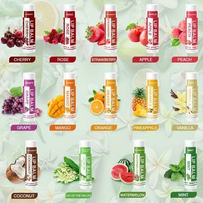 Lipstick Bulk Set 112pcs 14 Flavors - Moisturizing Lip Balm 0.15oz Mini Lipstick Assortment for Wedding Party Favors Gift Bags Wholesale Makeup Supplies - Fashion Lip Color Variety Pack