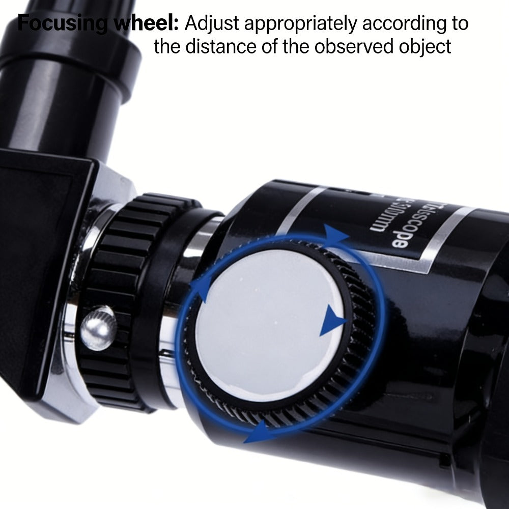 F30070 Refractor Telescope Kit with 13.6-Inch Tube, 20.9-Inch Tripod and Phone Adapter Pictured