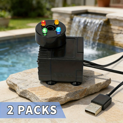 USB Fountain Pump for Aquarium Fish Tank – Quiet Desktop Water Pump
