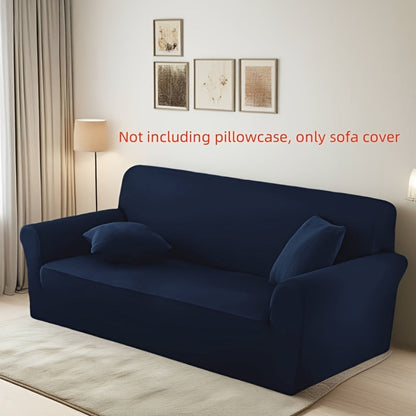 Sofa Cover Elastic Anti-Slip Stretch Slipcover for 1, 2, 3 or 4-Seater Sofas in Seven Solid Colors
