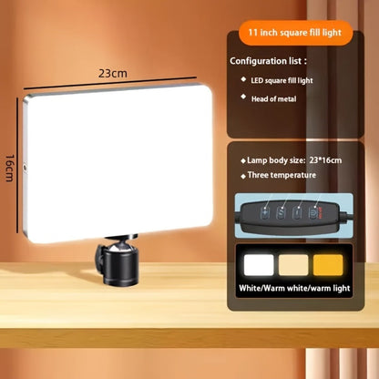 LED Ring Light 10 Inch with Stand Dimmable Fill Light for Vlogging Photography Makeup Selfie Live Streaming Video Conferencing Photo Studio Speedlight
