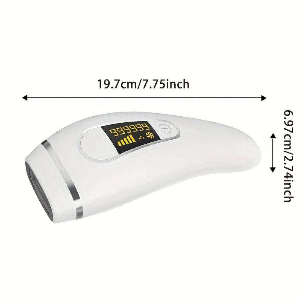 IPL Hair Removal Device LEFINEE Flagship Pro Cordless 999K Flashes — Painless Permanent Hair Remover for Women & Men, Adjustable Intensity Full Body Face Legs Bikini Underarms At-Home Use
