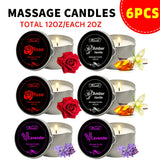 MASSAGE CANDLES-6pcs