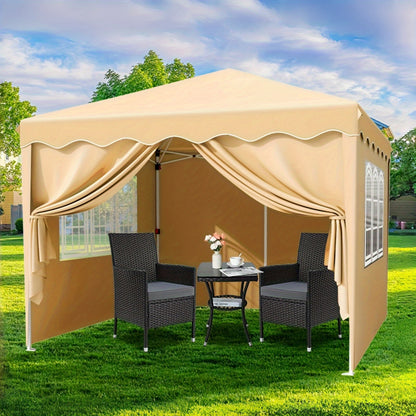 Pop Up Canopy Tent with Sidewalls | Outdoor Party Wedding Backyard