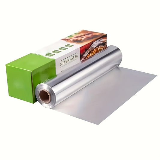Aluminum Foil Roll Extra Long 787.4 Inch Heavy Duty – Heat Resistant Waterproof Oilproof Tin Foil for Cooking Baking Grilling BBQ | Disposable Kitchen Foil Wrap for Oven Picnic Food Storage Silver