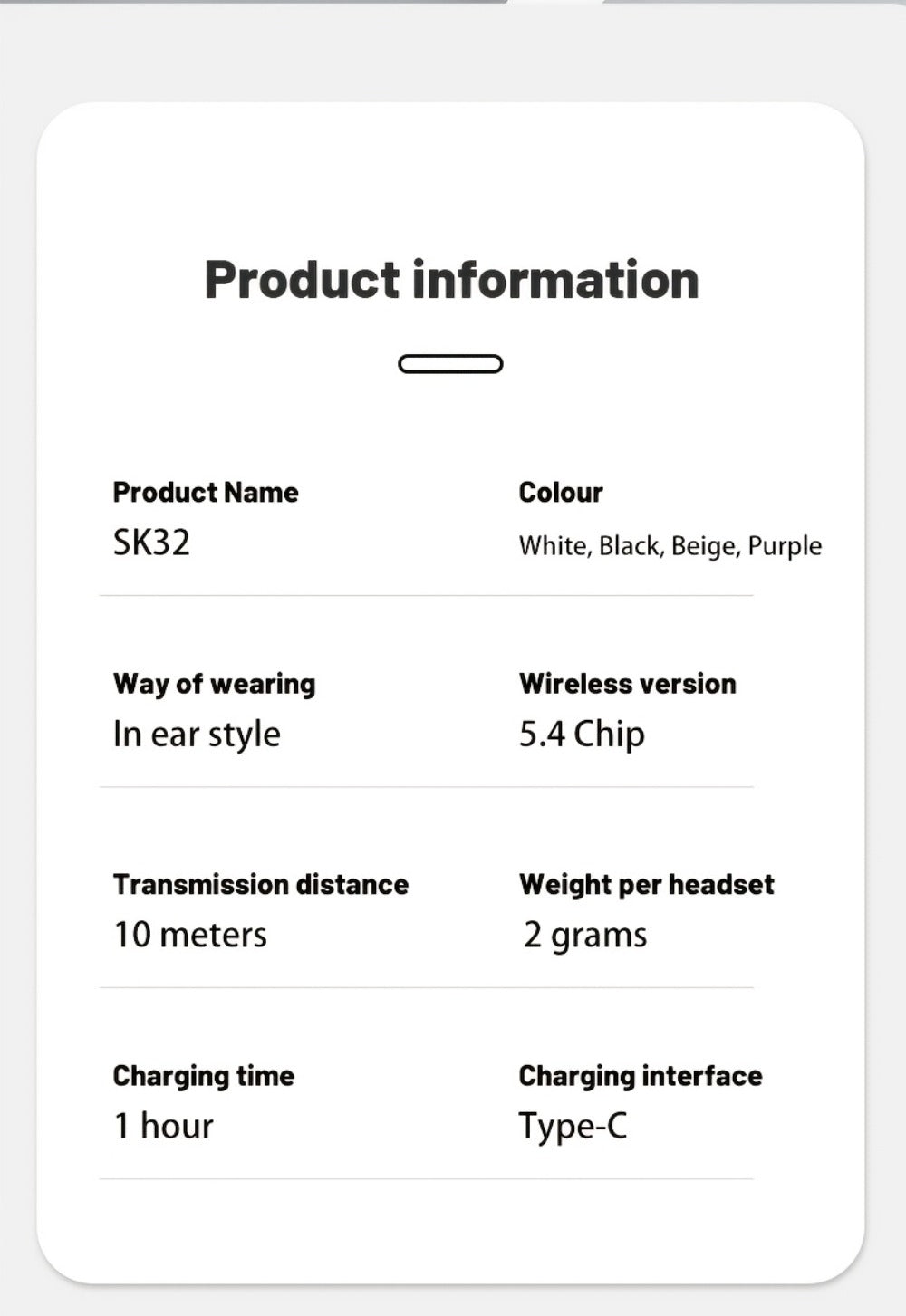 Invisible Sleep Earbuds Bluetooth 5.4 Mini Ultra Compact True Wireless – Noise Cancelling Hi-Fi All Day Wear Touch Control USB-C for Running Sleeping Compatible with All Phones