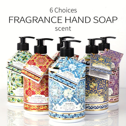 Moisturizing Liquid Hand Soap 2-Pack 21.3 fl oz Each — Foaming Pump Dispenser in 5 Scents, Gentle Gel Formula for All Skin Types, Bathroom Kitchen Office & Travel Hand Wash