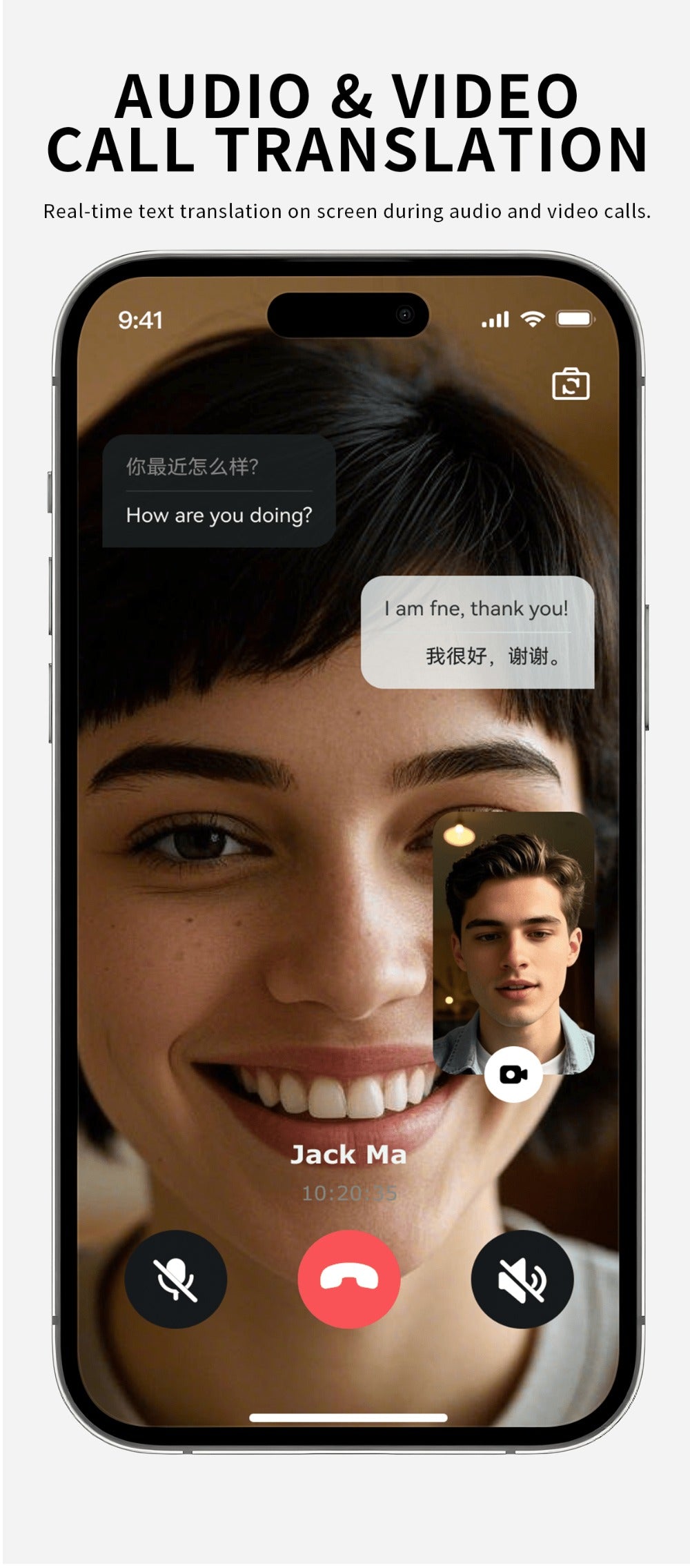 Smart Glasses 8MP Camera Eyewear with Translation, Object Recognition, Touch Control and Bluetooth Audio