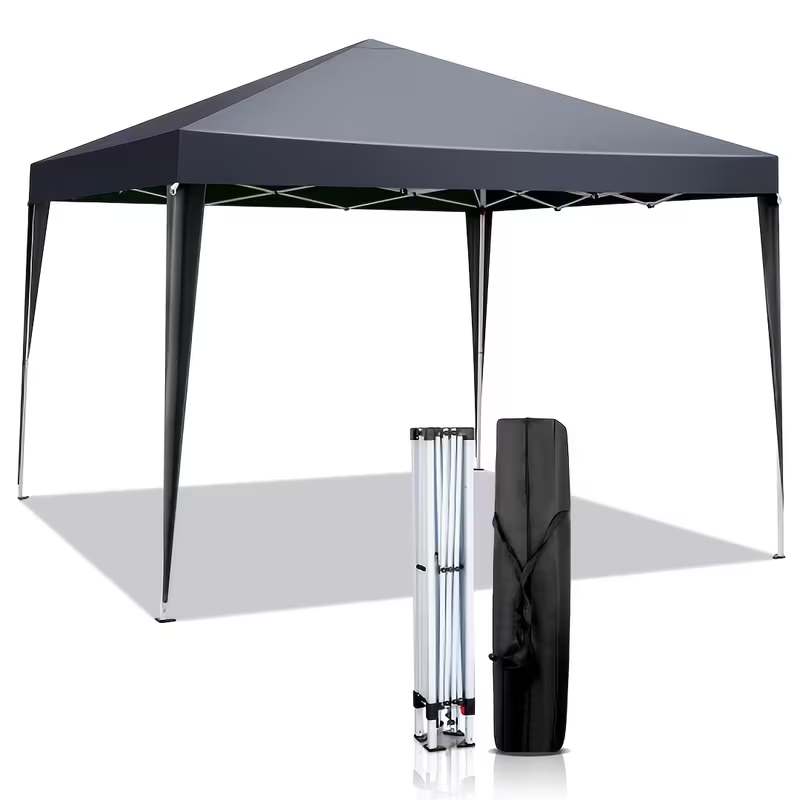 Instant Canopy 10x10 FT Oxford Fabric UPF50+ Sidewalls Commercial