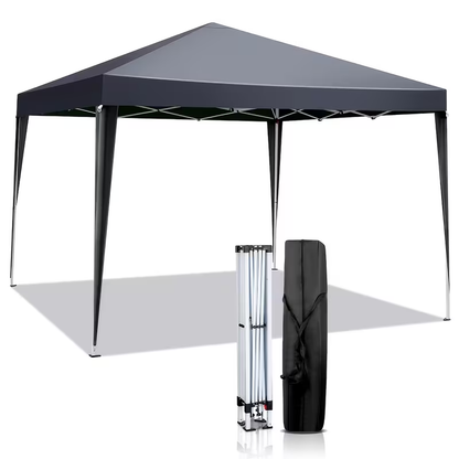 Instant Canopy 10x10 FT Oxford Fabric UPF50+ Sidewalls Commercial