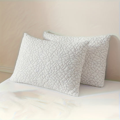 Pillow Set for Beds in Standard, Queen or King Size with Gusseted Edges and 2- or 4-Piece Options