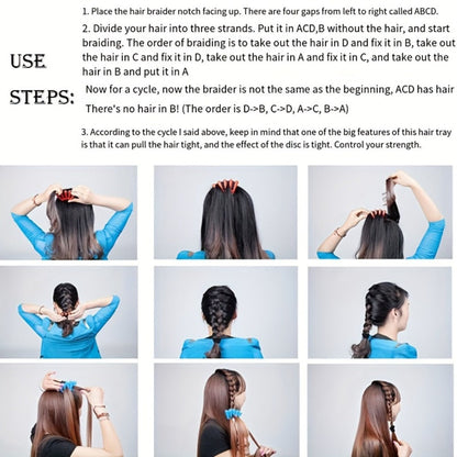 Hair Accessories 81-Piece Styling Kit with Bun Makers, Curlers, Clips, Pins and Braiding Tools