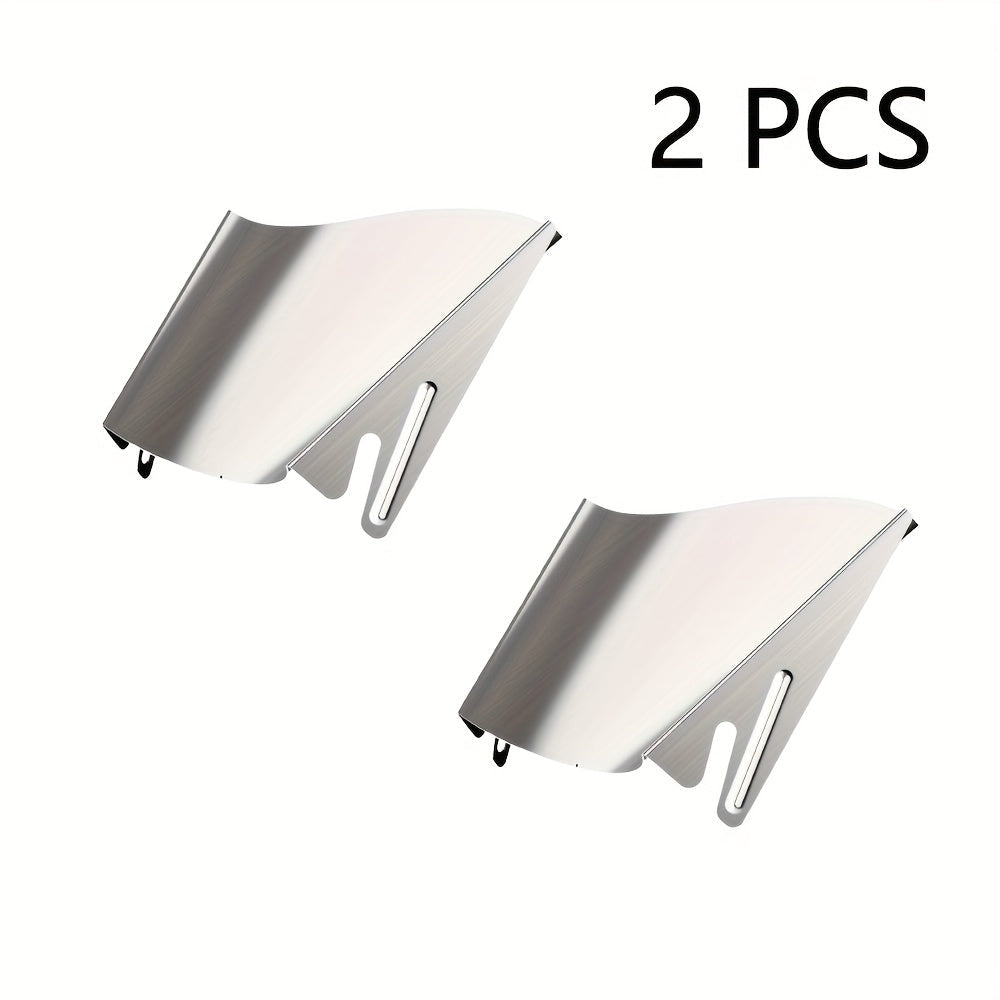 Stainless-Steel-Style Stand Mixer Pouring Chute in One- or Two-Piece Checkout Configurations