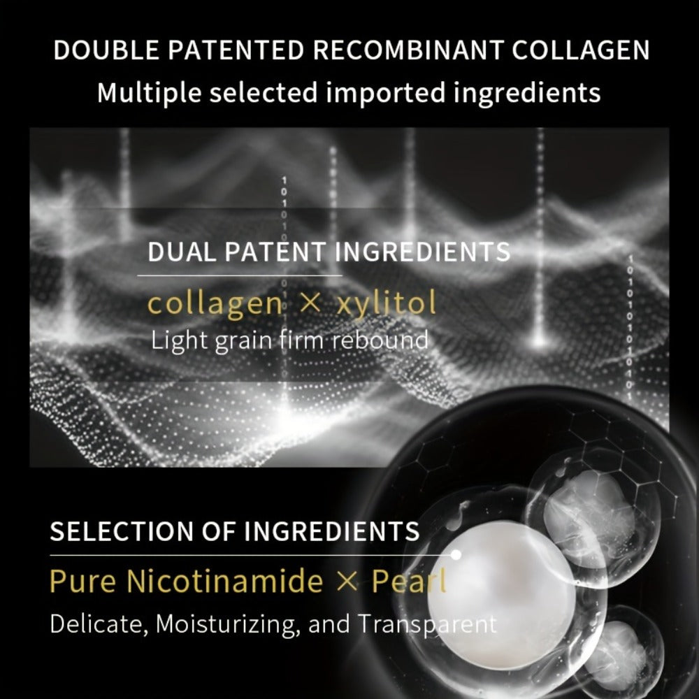 Face Cream 70g Collagen Formula with Hyaluronic Acid, Plant-Based Squalane and AM/PM Face and Neck Use
